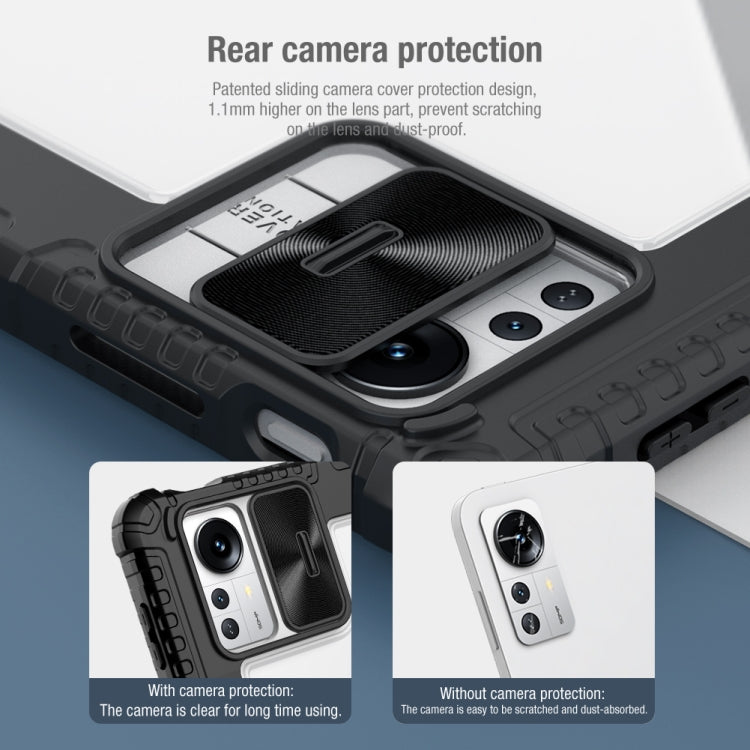 Estuche de cuero NILLKIN Bumper Pro para tableta con ranura para lápiz y función de reposo/activación, For iPad 10th Gen 10.9 2022, For Xiaomi Pad 5 Pro