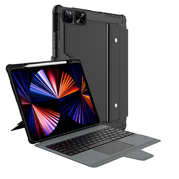 Estuche combinado para teclado Nillkin Bumper, For iPad Pro 12.9 2020 / 2021, For Samsung Galaxy Tab S8+/S8+ 5G/S7+/S7 FE