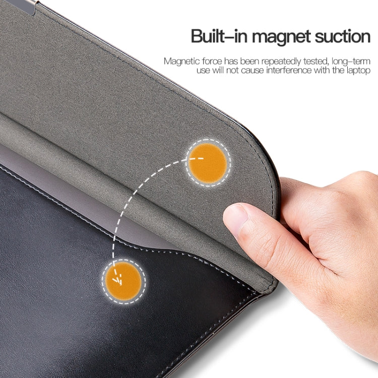Funda para portátil de piel ultrafina, For 13.3 / 13.6 / 14 inch Laptop, For 15 / 15.4 / 16 inch Laptop