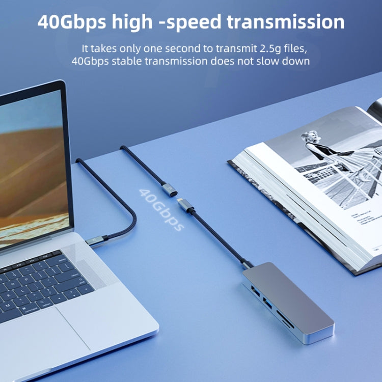 Cable de extensión USB4.0 40Gbps tipo C macho a hembra, 0.3m, 0.5m, 0.8m, 1m