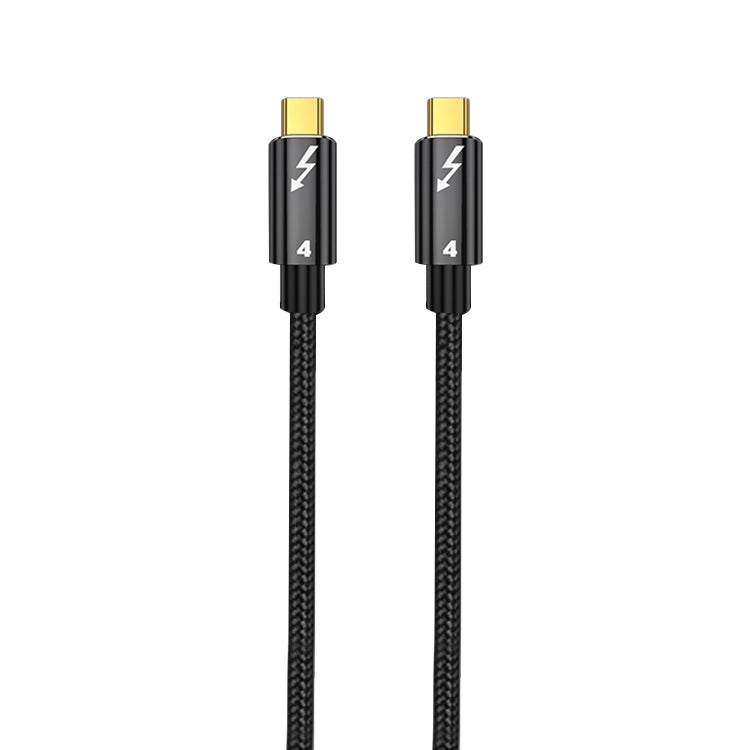 Cable de datos de función completa Thunderbolt 4 de tipo C a tipo C de 100 W, 0.3m, 0.5m, 0.8m, 1m