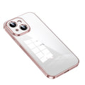 SULADA Shine Through Series Plating TPU Funda protectora transparente para teléfono, For iPhone 14, For iPhone 14 Plus, For iPhone 14 Pro, For iPhone 14 Pro Max