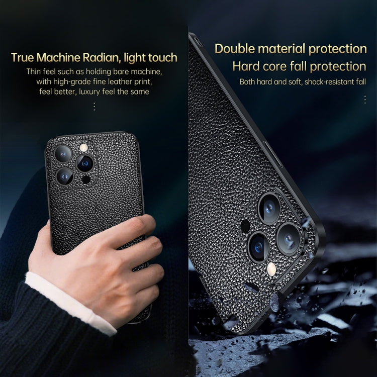 Estuche para teléfono con cubierta trasera de cuero con soporte invisible SULADA, For iPhone 14, For iPhone 14 Plus, For iPhone 14 Pro, For iPhone 14 Pro Max, For iPhone 13, For iPhone 13 Pro, For iPhone 13 Pro Max