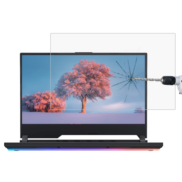 Película protectora de vidrio templado HD para pantalla de portátil, For ASUS ROG Strix G 15.6 inch, For ASUS ROG Strix Hero II 15.6 inch, For ASUS ROG ZEPHYRUS (GX501) 15.6 inch, For ASUS ROG ZEPHYRUS (M15) 15.6 inch                                   ...