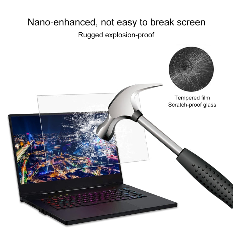 Película protectora de vidrio templado HD para pantalla de portátil, For ASUS ROG Strix G 15.6 inch, For ASUS ROG Strix Hero II 15.6 inch, For ASUS ROG ZEPHYRUS (GX501) 15.6 inch, For ASUS ROG ZEPHYRUS (M15) 15.6 inch                                   ...