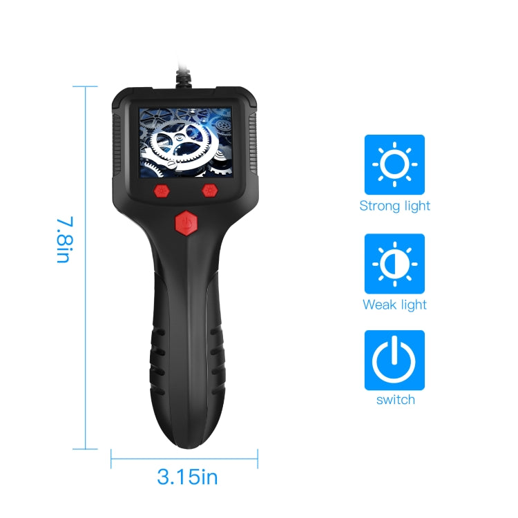 Endoscopio de mano P100 HD de 2,4 pulgadas con pantalla LCD, 8mm 2m, 5.5mm 2m, 8mm Side 2m, 8mm 5m, 5.5mm 5m, 8mm Side 5m, 8mm 10m, 5.5mm 10m, 8mm Side 10m, 8mm 15m, 5.5mm 15m, 8mm Side 15m, 8mm 20m, 5.5mm 20m, 8mm Side 20m, 8mm 30m, 5.5mm 30m         ...