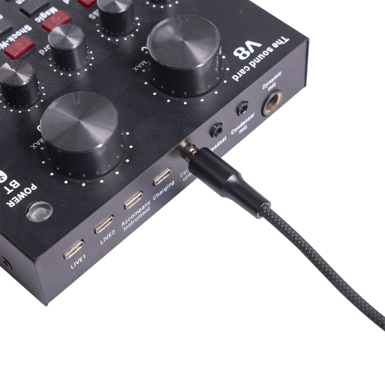 2130 Cable de audio macho de 3,5 mm a macho de 3,5 mm, longitud: 1 m, 3.5mm M to M(Black), 3.5mm M to M(Red)