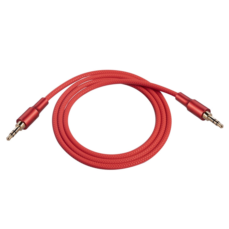 2130 Cable de audio macho de 3,5 mm a macho de 3,5 mm, longitud: 1 m, 3.5mm M to M(Black), 3.5mm M to M(Red)