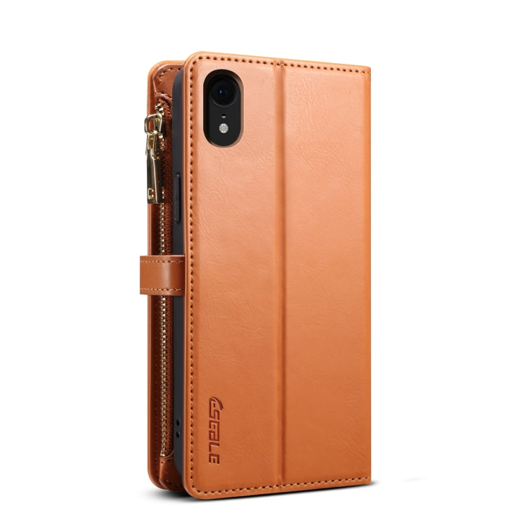 ESEBLE Star Series Lanyard Zipper Wallet RFID Estuche de cuero, For iPhone XR, For iPhone 8 Plus / 7 Plus, For iPhone 6s / 6, For iPhone 6s Plus / 6 Plus