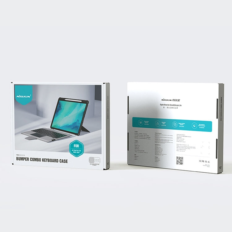 Estuche combinado para teclado Nillkin Bumper, For iPad 10.2 2019/2020/2021