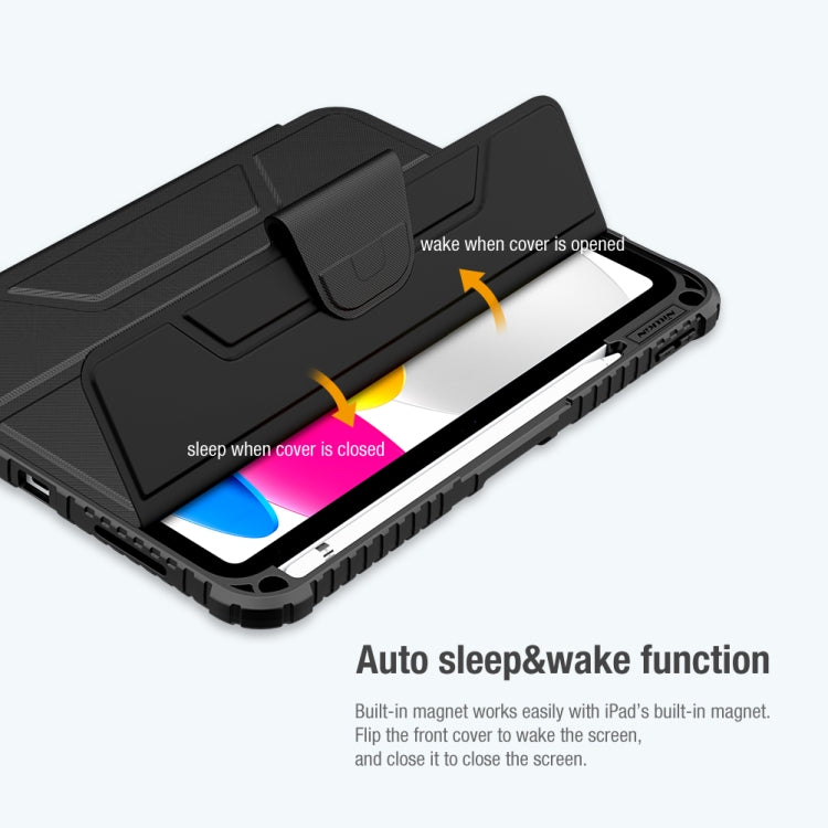 NILLKIN Bumper Pro funda de cuero para tableta, For iPad 10th Gen 10.9 2022