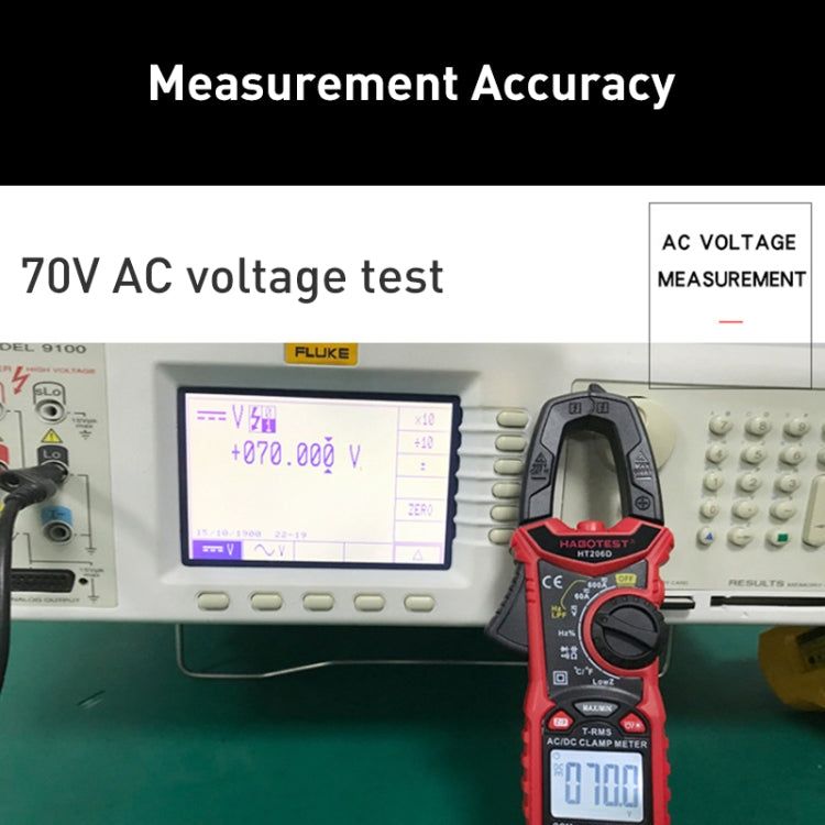Multímetro de pinza digital de alta precisión HABOTEST HT206A, HT206A