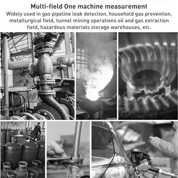 HABOTEST HT601A Detector de gas combustible Modelo de mil baterías, HT601A