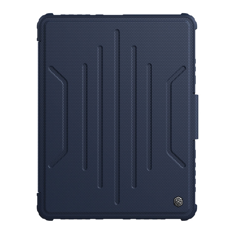 NILLKIN Bumper Snapsafe Estuche de cuero multifuncional para tableta con ranura para bolígrafo, For iPad Pro 12.9 2022