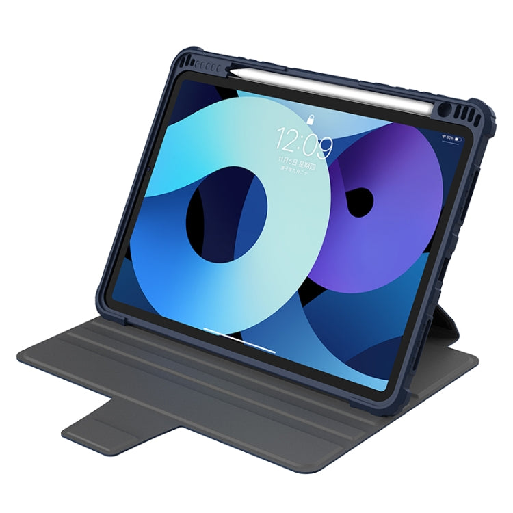 NILLKIN Bumper Snapsafe Estuche de cuero multifuncional para tableta con ranura para bolígrafo, For iPad Pro 12.9 2022
