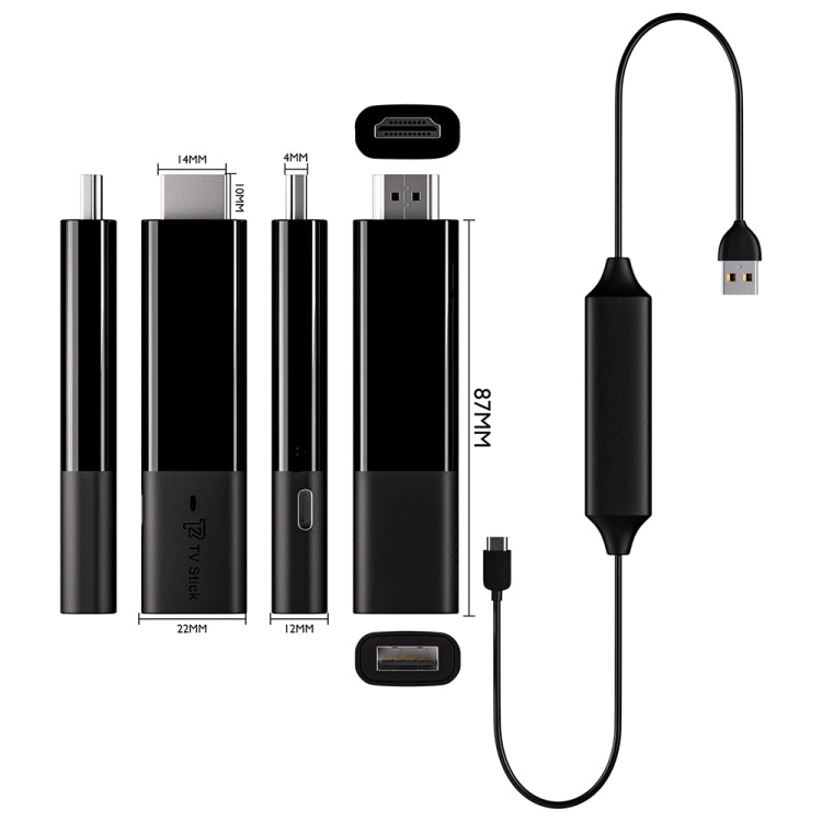 T2 Android 11 4K HD Caja de TV inteligente TV Stick TV Dongle Cor-tex A35 2GB + 16GB, EU Plug, US Plug, UK Plug, AU Plug