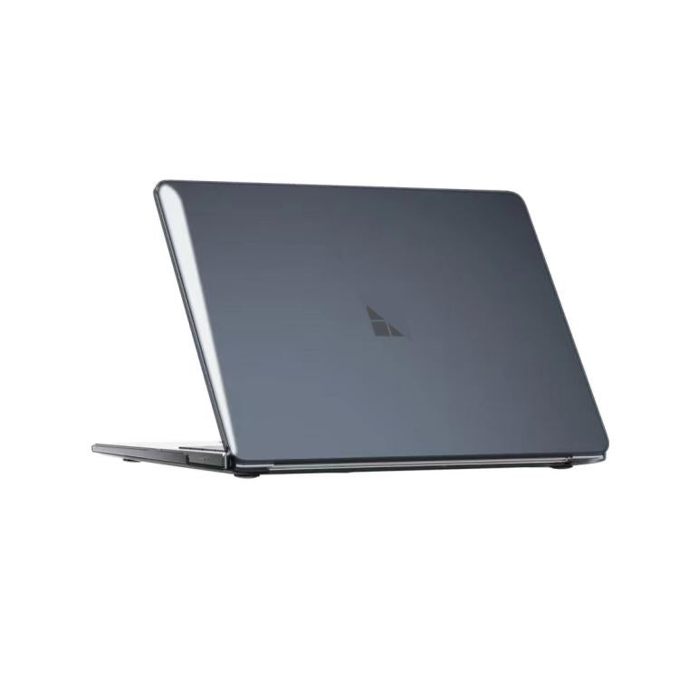 Estuche protector a prueba de golpes de cristal con superficie de acero para computadora portátil, For Surface Laptop 7 15 inch, For Microsoft Surface Laptop 7 13.8, For Microsoft Surface Laptop 13.5 inch Steel Surface                                  ...