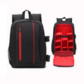 Mochila para cámara al aire libre Bolsa de hombro para cámara de fotografía a prueba de agua, 45x32x18cm, 33.5x25.5x15.5cm