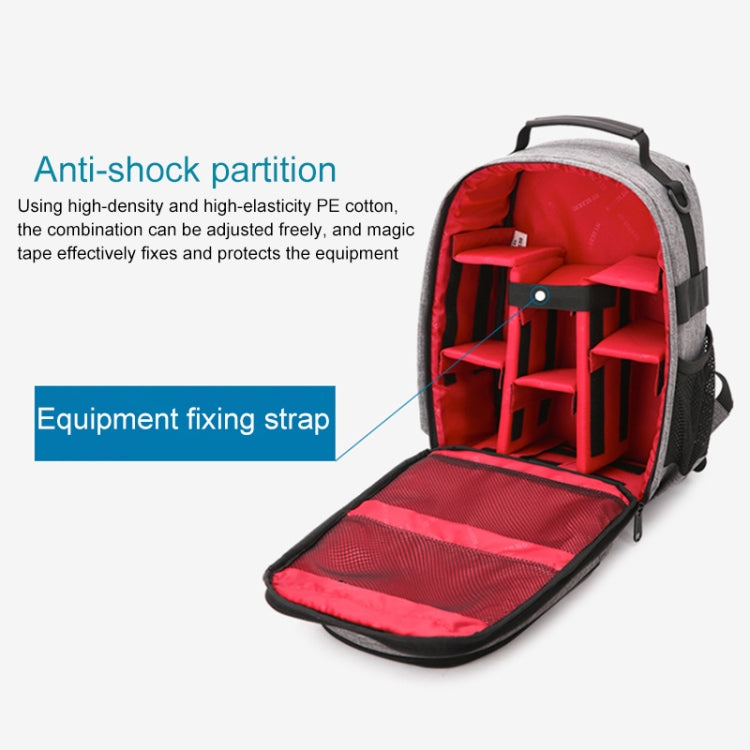 Pequeña mochila impermeable para cámara Hombros Bolsa para cámara SLR