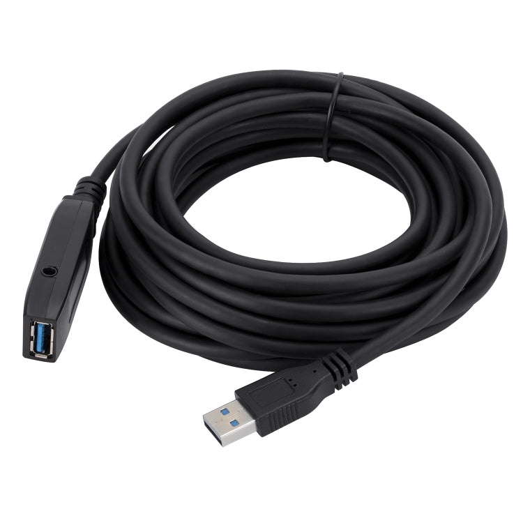 Cable de extensión de súper velocidad de sincronización de datos USB 3.0 macho a hembra, longitud: 15 m, 15m