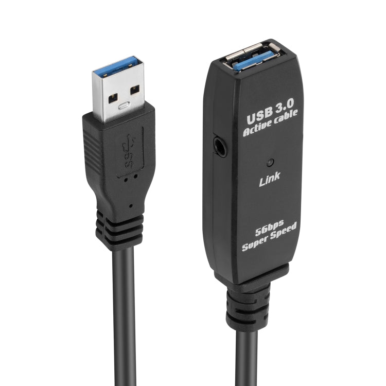 Cable de extensión de súper velocidad de sincronización de datos USB 3.0 macho a hembra, longitud: 20 m, 20m