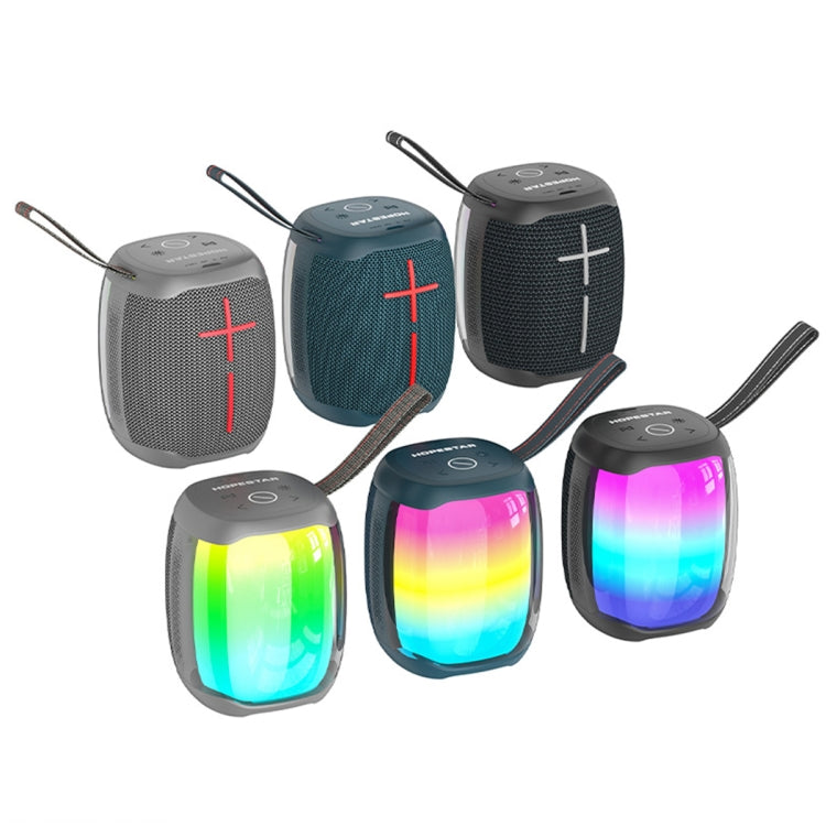 HOPESTAR P50 mini Altavoz Bluetooth resistente al agua con luz RGB para exteriores, P50 mini