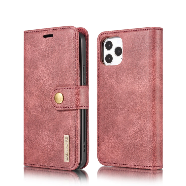 DG.MING Crazy Horse Texture Estuche de cuero magnético desmontable, For iPhone 12/12 Pro, For iPhone 12 Pro Max, For Samsung Galaxy S23 5G, For Samsung Galaxy S23+ 5G, For Samsung Galaxy S23 Ultra 5G