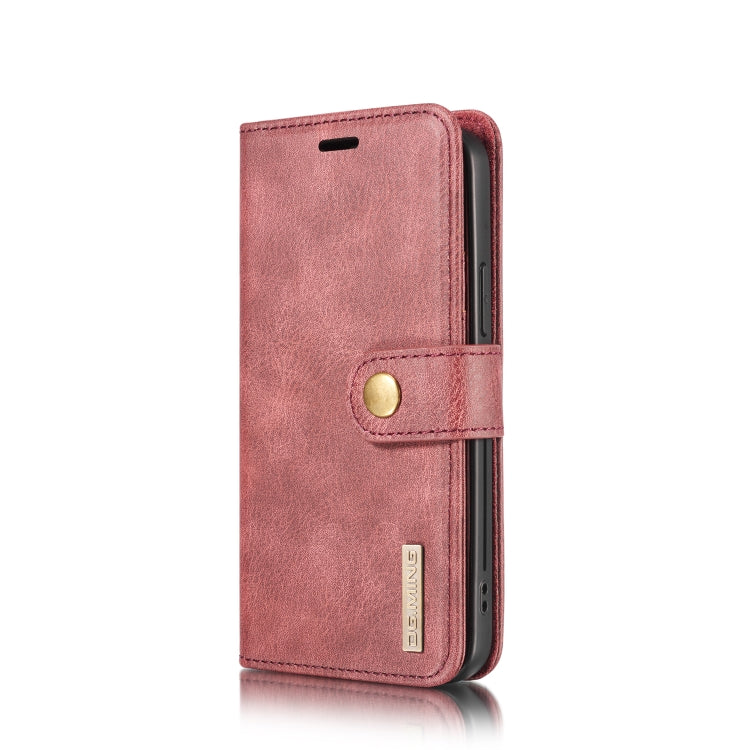 DG.MING Crazy Horse Texture Estuche de cuero magnético desmontable, For iPhone 12/12 Pro, For iPhone 12 Pro Max, For Samsung Galaxy S23 5G, For Samsung Galaxy S23+ 5G, For Samsung Galaxy S23 Ultra 5G