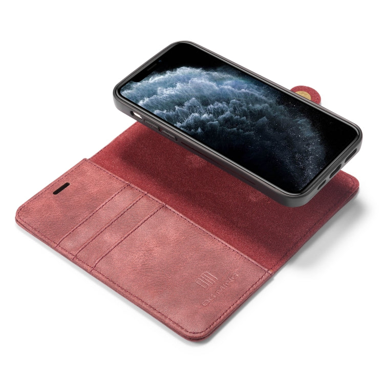 DG.MING Crazy Horse Texture Estuche de cuero magnético desmontable, For iPhone 12/12 Pro, For iPhone 12 Pro Max, For Samsung Galaxy S23 5G, For Samsung Galaxy S23+ 5G, For Samsung Galaxy S23 Ultra 5G