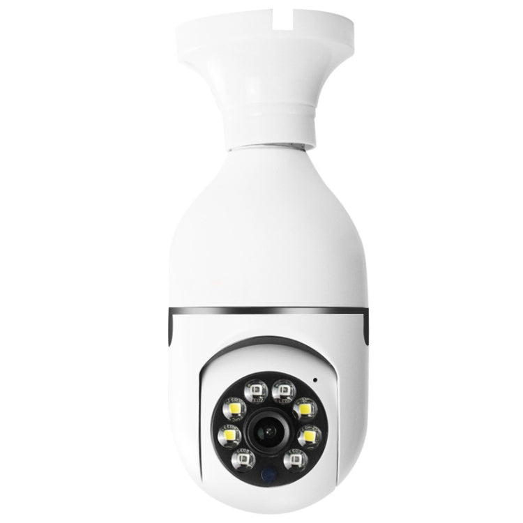 Cámara WiFi con bombilla ESCAM 2.0MP 1080P, compatible con visión nocturna por infrarrojos/detección de movimiento/voz bidireccional, ESCAM