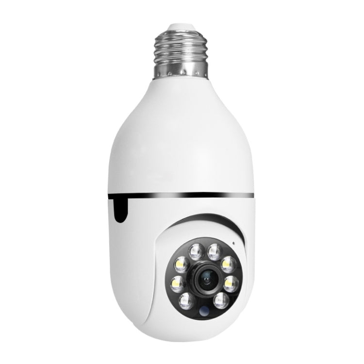 Cámara WiFi con bombilla ESCAM 2.0MP 1080P, compatible con visión nocturna por infrarrojos/detección de movimiento/voz bidireccional, ESCAM