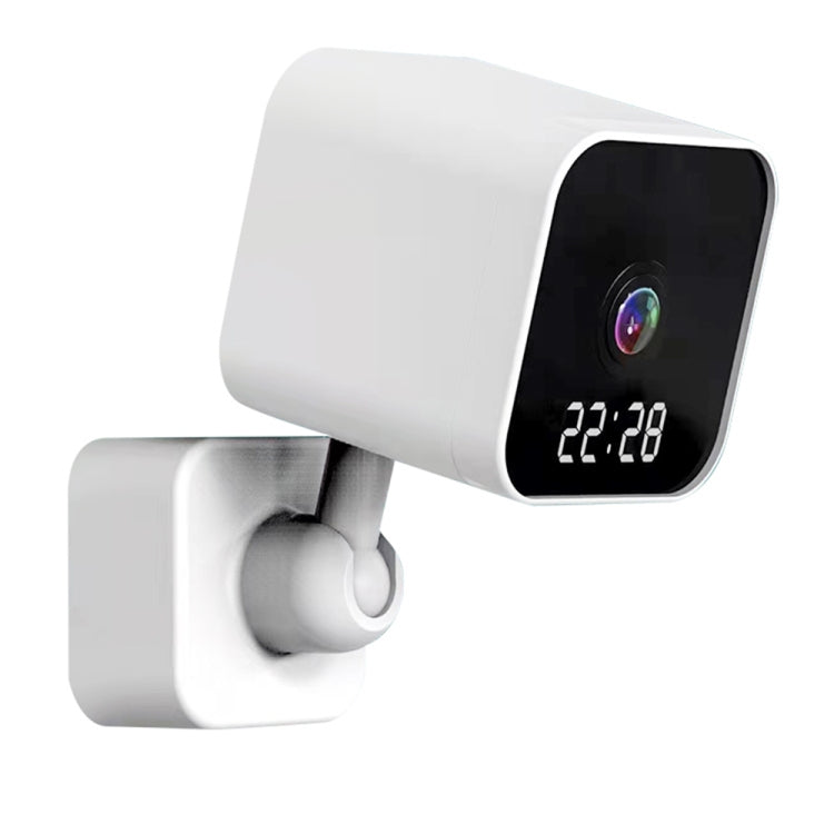 DP27 1080P Clock Plug Card Cámara WiFi, compatible con intercomunicador de voz bidireccional y monitoreo móvil, US Plug, EU Plug