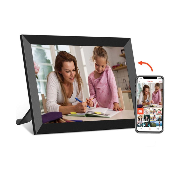 Marco de fotos en la nube WiFi con pantalla IPS de 10,1 pulgadas, RK3126C Quad Core hasta 1,5 GHz, 1 GB + 16 GB, AU Plug, US Plug, EU Plug, UK Plug
