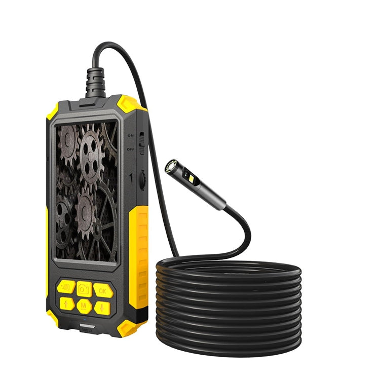 Endoscopio de tres cámaras P50 de 4,5 pulgadas con pantalla, 2m, 5m, 10m