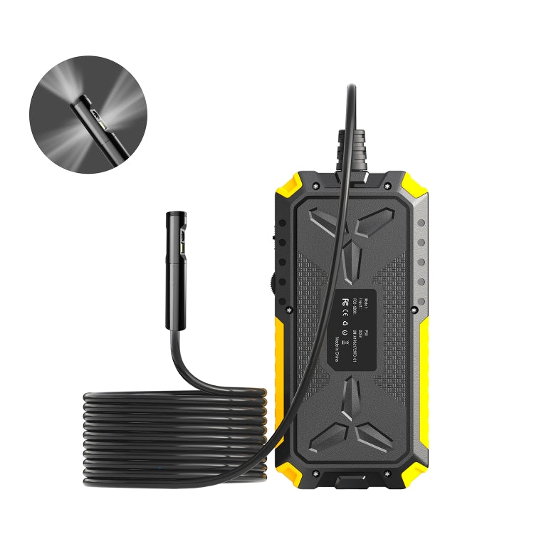 Endoscopio de tres cámaras P50 de 4,5 pulgadas con pantalla, 2m, 5m, 10m