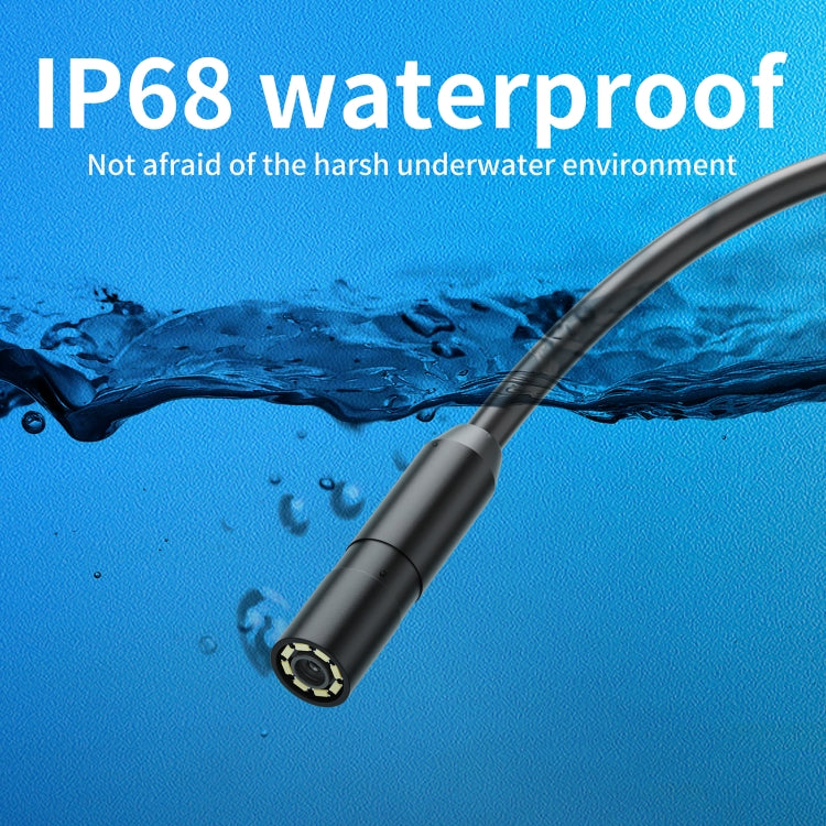 Videoscopio industrial AN112 IP68 8LEDS 8mm para 8 pines, 1m Flexible Line, 2m Flexible Line, 3.5m Flexible Line, 5m Flexible Line, 10m Flexible Line, 1m Hard Line, 2m Hard Line, 3.5m Hard Line, 5m Hard Line, 10m Hard Line