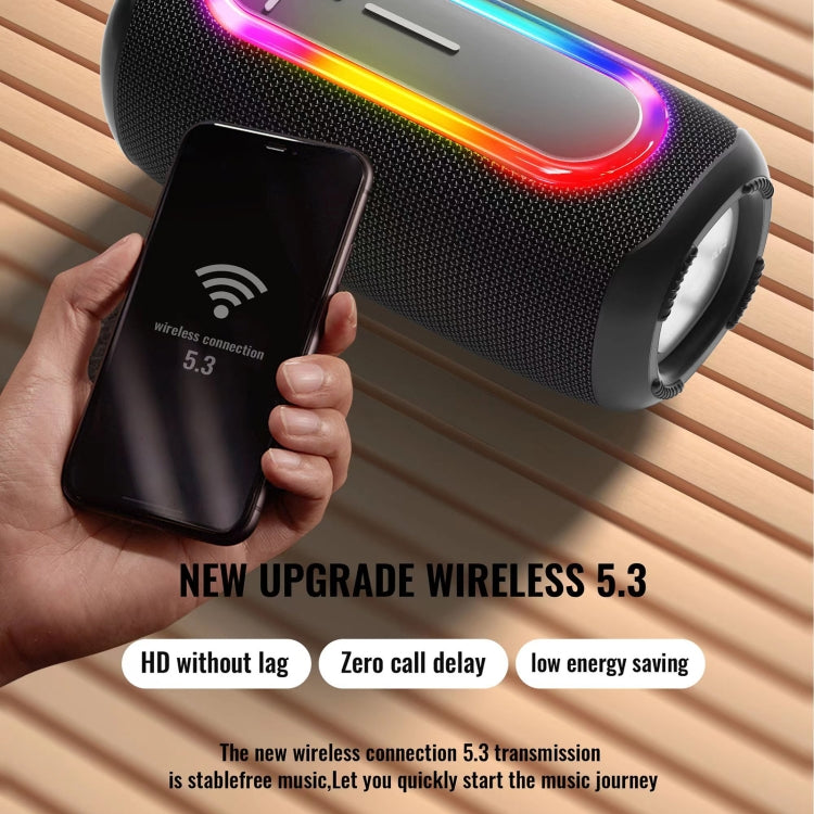 HOPESTAR P60 IPX6 Impermeable 10W 66mm Altavoz Bluetooth para exteriores