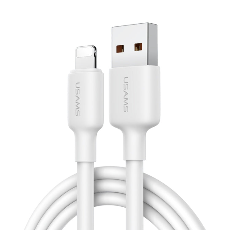 USAMS US-SJ604 U84 2.4A USB a cable de datos de carga de 8 pines, 8 Pin 1m, 8 Pin 2m, 8 Pin 3m