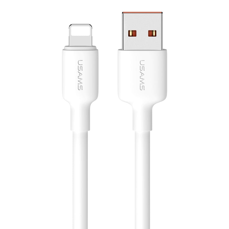USAMS US-SJ604 U84 2.4A USB a cable de datos de carga de 8 pines, 8 Pin 1m, 8 Pin 2m, 8 Pin 3m