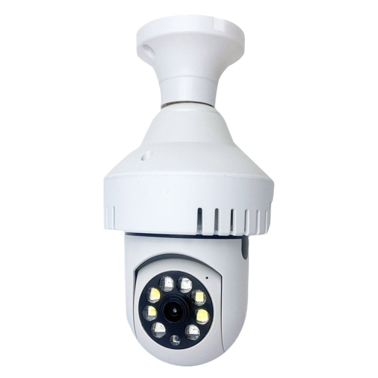 Cámara WiFi con bombilla de alarma de humo DP36 1080P, compatible con visión nocturna por infrarrojos/detección de movimiento/voz bidireccional, DP36