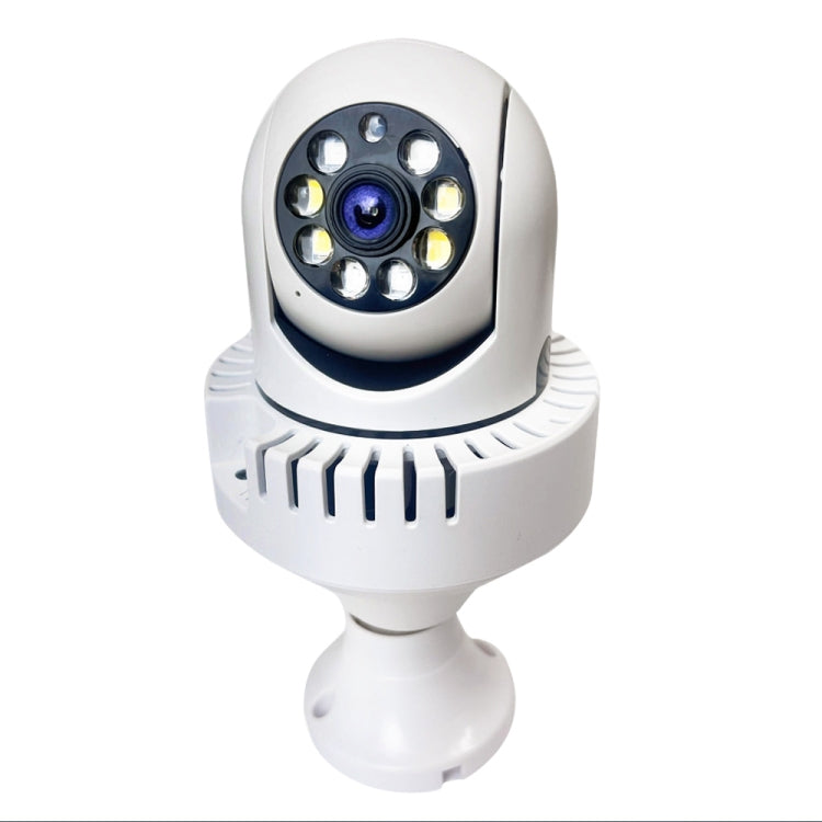 Cámara WiFi con bombilla de alarma de humo DP36 1080P, compatible con visión nocturna por infrarrojos/detección de movimiento/voz bidireccional, DP36