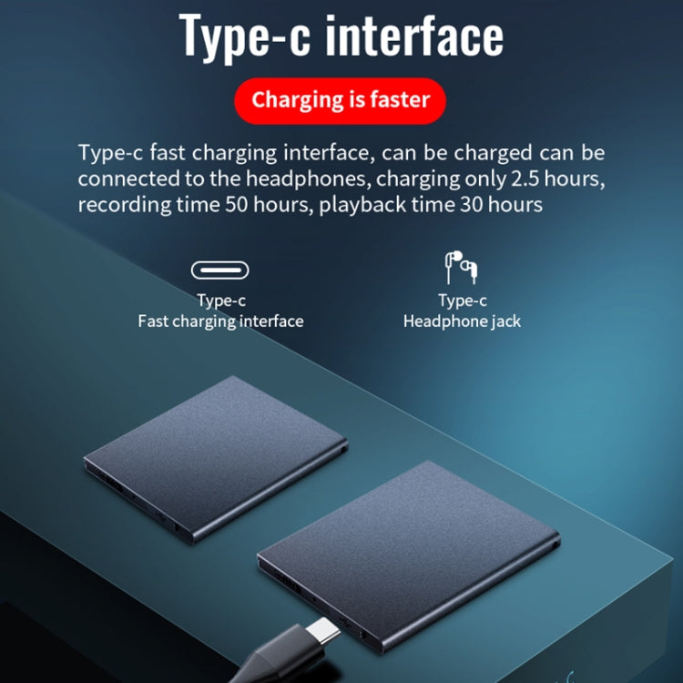Grabadora con cancelación de ruido HD cuadrada JNN K1, 4GB, 8GB, 16GB, 32GB, 64GB