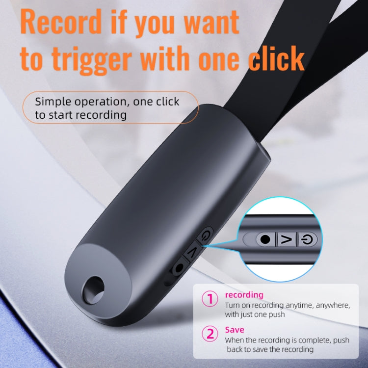 JNN S26 Grabadora de voz con cancelación de ruido digital inteligente con cordón, 4GB, 8GB, 16GB, 32GB