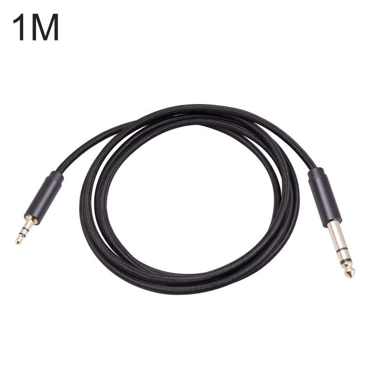 3662BK Cable de audio estéreo macho de 3,5 mm a macho de 6,35 mm, 1m, 2m, 3m
