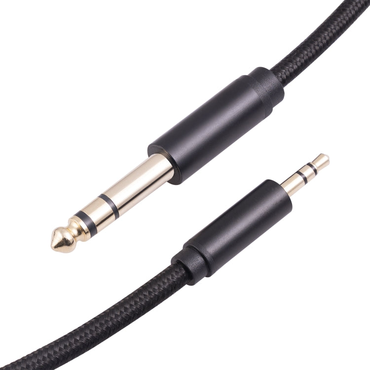 3662BK Cable de audio estéreo macho de 3,5 mm a macho de 6,35 mm, 1m, 2m, 3m