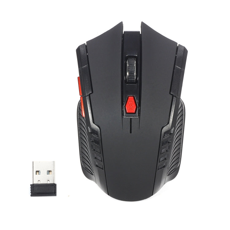 HXSJ A882 6 teclas 2.4G 1600DPI Ratón de oficina inalámbrico ajustable de tres velocidades, A882 Black, A882 Red, A882 Gold, A882 Blue, A882 Silver Grey