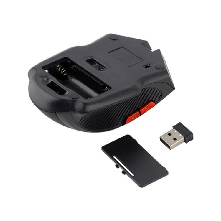 HXSJ A882 6 teclas 2.4G 1600DPI Ratón de oficina inalámbrico ajustable de tres velocidades, A882 Black, A882 Red, A882 Gold, A882 Blue, A882 Silver Grey