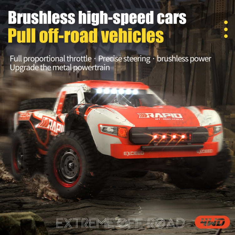 JJR/C Q130 Camioneta RC de alta velocidad con tracción en las cuatro ruedas sin escobillas a gran escala