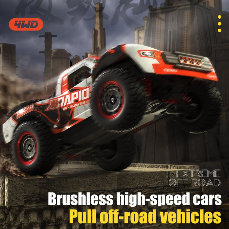JJR/C Q130 Camioneta RC de alta velocidad con tracción en las cuatro ruedas sin escobillas a gran escala