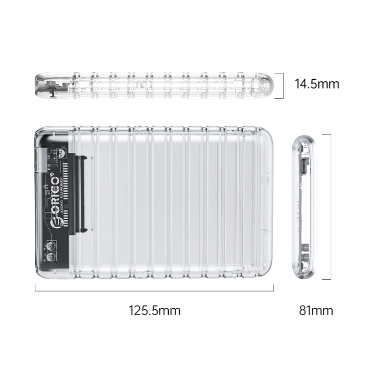 ORICO 2139C3-V1 Estuche externo de disco duro USB3.0 de 2,5 pulgadas